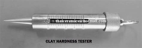 clay hardness tester|ANDEREN LIMITED .